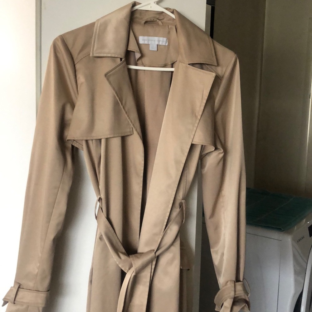 NWOT NY & Co Trench Coat